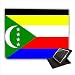 Comoros Flag For Apple iPad 2 & the New iPad 3 Faux Leather Folio Presenter Case Cover Bag with Stand Capability