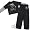 Black and Gray Skateboarding Pajamas for Boys