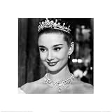 Audrey Hepburn Movies Art Poster Print, 16x16