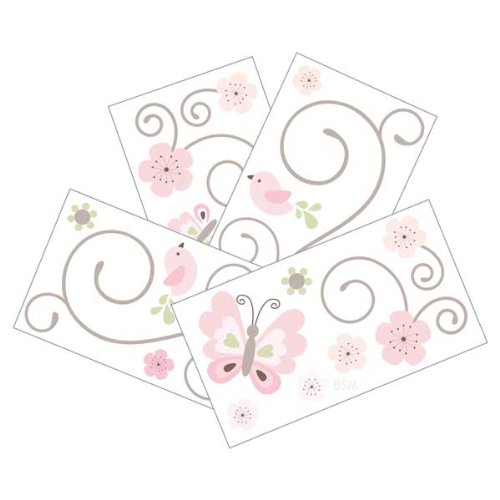 valentine Lambs Ivy Wall Appliques FawnB008VWNLF0