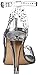 Fabulicious Women's CLE430RS/C dress Sandal
