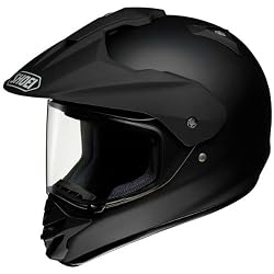 Shoei Solid Hornet DS Off-Road Motorcycle Helmet - Matte Black
