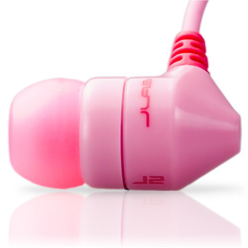JBuds J2 Premium Hi-FI Noise Isolating Earbuds (Pink Martini)