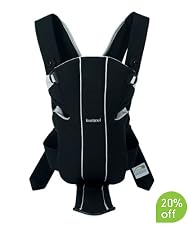 BabyBjörn Baby Carrier Active - Black/Silver