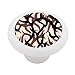 US Army Camoflage ASAT Pattern Decorative High Gloss Ceramic Drawer Knob