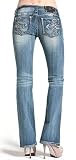 41BfbELPv5L. SL160  Womens Miss Me Jeans Boot Cut Designer Jeans with Embroidered Cross Studs and Crystals on Back Pocket