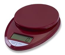 EatSmart Precision Pro Digital Kitchen Scale, Red
