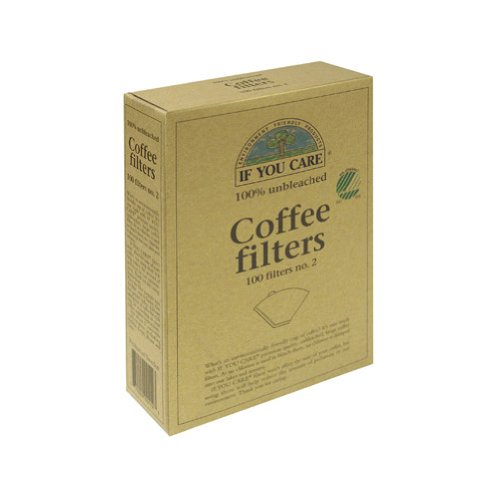IF YOU CARE Coffee Filters No. 2 Cone Brown -- 100 Filters Coffee