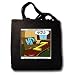 Psychiatrist MD Treats Patient Z - Funny Gifts - Black Tote Bag 14w X 14h X 3d
