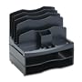 Rubbermaid 12906 Smart sorter system, 13w x 10d x 12-1/4h, black