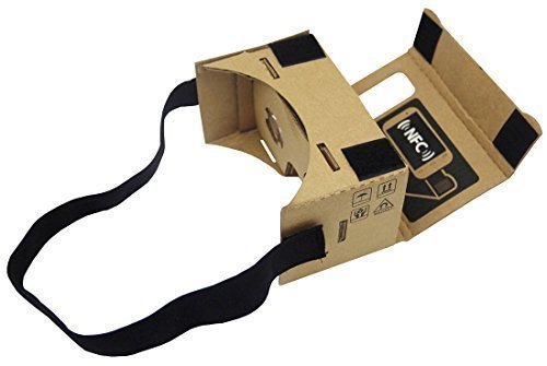 Daisen-tech Cardboard 3d Vr Virtual Reality DIY 3D Glasses for Smartphone with NFC and Headband