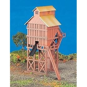 HO Built Up Sodor Coaling Station from Bachmann HO Buildings