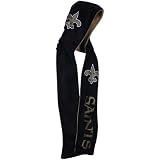 NFL New Orleans Saints Hoodie Fleece Scarf
