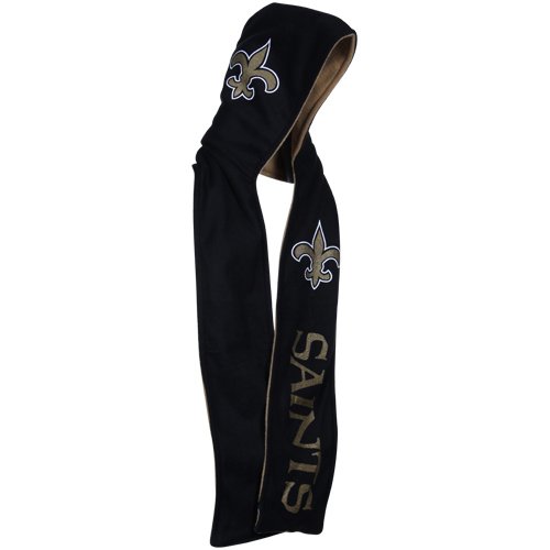 NFL New Orleans Saints Hoodie Fleece Scarf