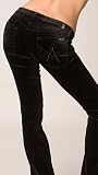 7 For All Mankind A Pocket Velvet in Black