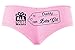 Knaughty Knickers to Daddy from Babygirl Baby Girl Tag Baby Pink Slutty Panties