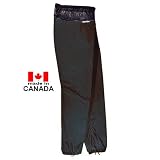 Buy TAIGA Rain Pants - Men's Water-Resistant Rain Shell Pants, Black, MADE IN CANADA