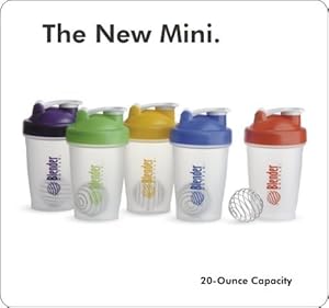 Single 20oz Sundesa Blender Bottle, Colors Vary