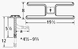 Burner Asmby, H Sgl, Ss, 19.5 X 8; Chg