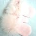 Imported One Size Pink Magic Mitten Trimmed with Pink Marabou for Infants Ages 0-2 Ye...
