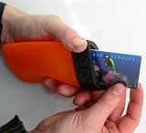 PakPak Waterproof Wallet in Orange for Boating and Kayaking by Denko