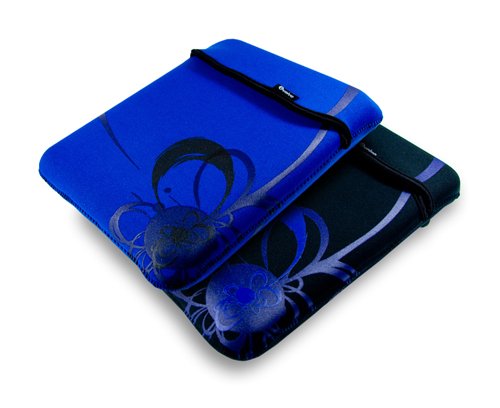 E-volve reversible neoprene sleeve case cover for netbook / laptop / notebook - Flare design - in size: 8.9 inch 9