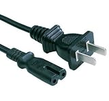 2 Prong wall power cord for SONY PS2 Playstation PS3 slim ver.,VHS CD DVD Disc Player Boombox,Vaio PCGA-AC16V6 AC Adapter,ASUS Eee PC Toshiba Laptop Notebook,Technics Panasonic Sony JVC,BDP-BX1 BLU-RAY DVD PLAYER, Epson CX4800 CX5000 C120 R280 CX7400 CX7450 NX400,Lexmark Brother printer,CANON PIXMA MP160 MP210 MP610 Printer – 6 feet