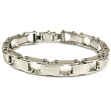 Stainless Steel Chain Link Bracelet by Bucasi