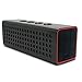 PYRUS Portable Bluetooth Speakers 2 x 10W Output 3D Surround Speakers Bulit-in 4400mAh Power Bank and Microphone for Handsfree Calling-Black