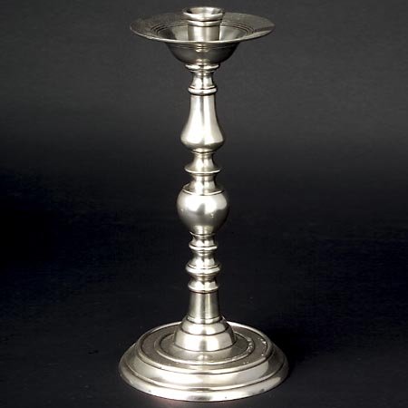Godinger PEWTER FINISHED CAND/STICK