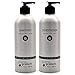 Shampoo + Conditioner: Rosemary, Mint, Vanilla, Returnable, Refillable, 16 oz (Original with pumps)