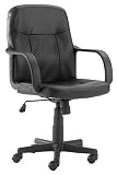 Ergonomic Office Chair - Mid Back Contemporary Executive Swivel Chair - H8020-GG