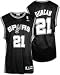 Tim Duncan San Antonio Spurs Replica Black Youth NBA Jersey