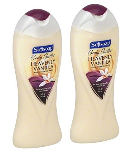 2 Pk, Softsoap Body Butter Heavenly Vanilla Body Hydrating Wash, 15 Fl. Oz