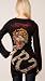 Ed Hardy Black Tiger L/S Deep V