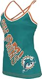 Reebok Miami Dolphins Women's Cheer Tank Top Small