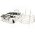 Prestige Stainless Steel Oven Roaster and Rack, 39 cm x 26 cm x 8 cm