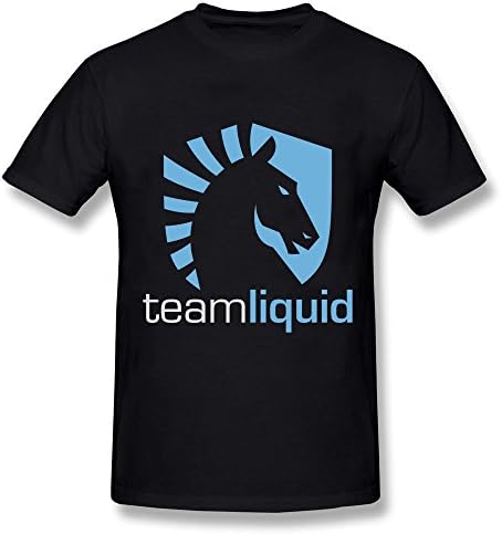 Men's League Of Legends Team Liquid HyperX T-shirt-Black
