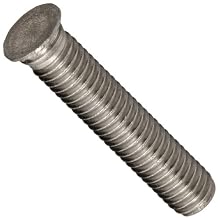 Stainless Steel 303 Press In Captive Stud, PEM Head (Metric)