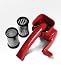 Microplane 39105 Rotary Grater with Two Blades, Red