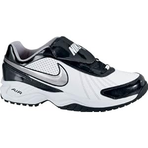 Nike 333785 Air Diamond Trainer Men's Baseball Shoe - White