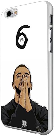 Best Rappers of All Time (Drake Praying 6 God) for Iphone and Samsung Galaxy Case (iPhone 6 plus white)