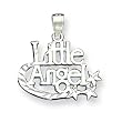 Sterling Silver Little Angel Pendant with 20 inch Sterling Silver Chain