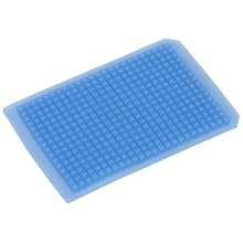 Sun Sri PTFE/Silicone Microplate Mat, 96 Round Well, Square Base (Pack of 5)