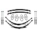 Skyjacker C125AKSS-M Suspension Lift Kit w/Shock