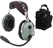David Clark H10-134 Headset Plus Deluxe Mypilotstore Headset Bag from David Clark