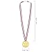 Caydo 12 Pcs Kids Children's Gold Plastic Winner Award Medals