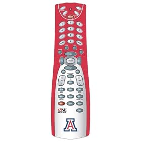 One For All 4 Device Universal Remote Control with University of Arizona Logo and Colors