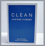 CLEAN Cotton T-Shirt Eau De Parfum, .03 oz (carded sample)