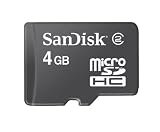SanDisk Micro SDHC Card 4GB Speicherkarte (original Handelsverpackung)